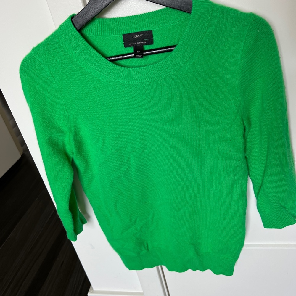 J. Crew Italian Cashmere Pullover Sweater